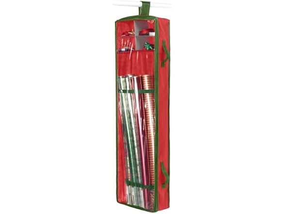 Whitmor Christmas & Holiday Gift Wrap Organizer