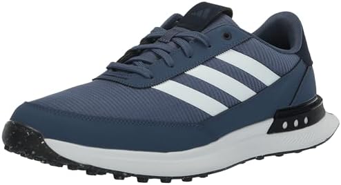 adidas Men's S2G Spikeless 24 Golf Shoes, Preloved Ink/Footwear White/Legend Ink, 11