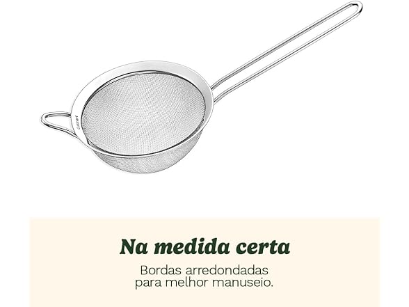 Cuisinart Set of 3 Fine Mesh Stainless Steel Strainers