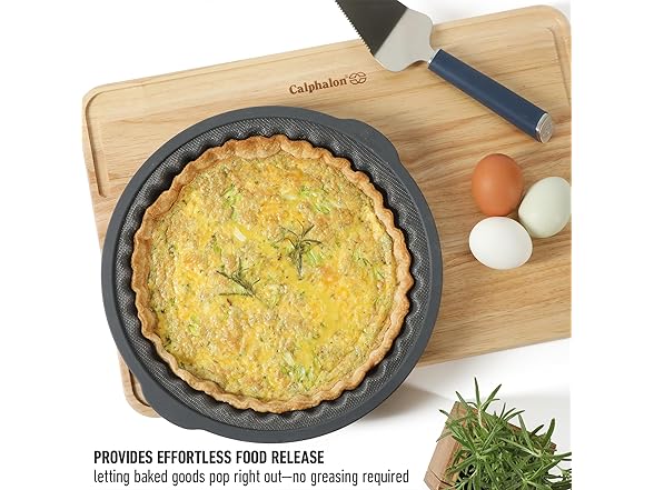 Calphalon Omni Exclusive GlassFlex Technology 6 Cup Pie Pan 