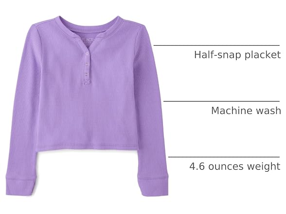 The Children's Place Girls (L) Basic Long Tops