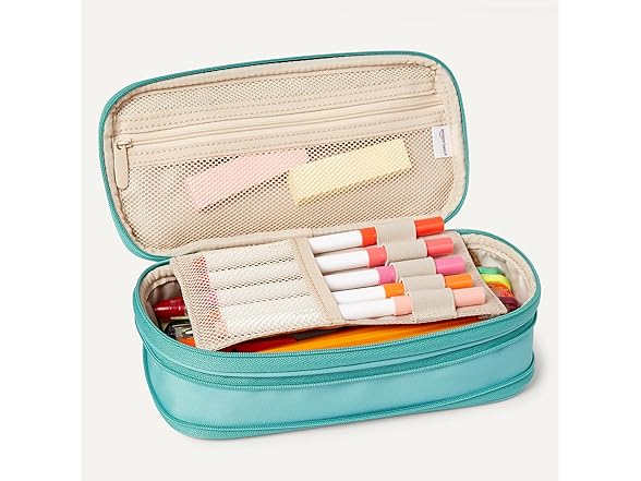 Amazon Basics Large Capacity Pencil Case