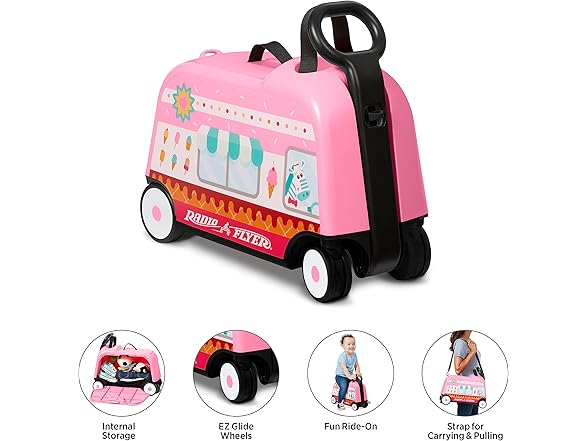 Radio Flyer Toddler Carry-on Ride-on Toy