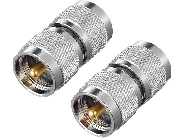 CK RF UHF Male to UHF Male Adapter PL2