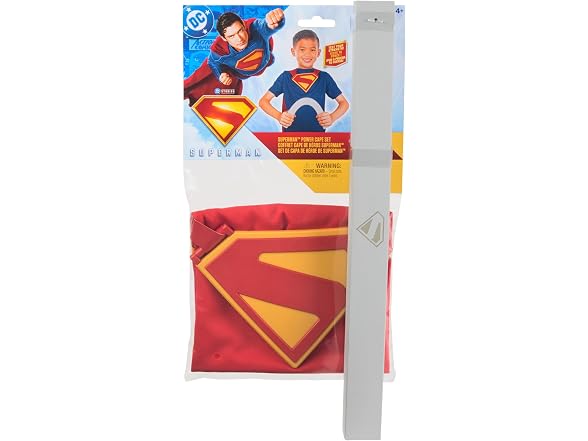 DC Comics Superman Power Cape Set