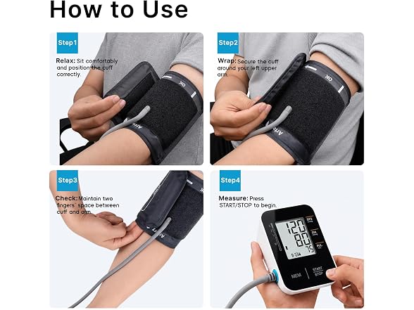 Upper Arm Blood Pressure Monitor