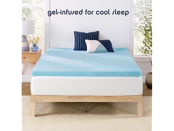 Best Price Mattress 2-inch Memory Foam Topper - Twin