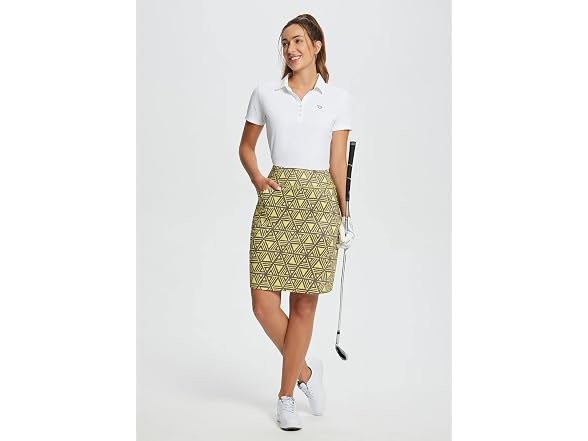 Baleaf Women (XL) 20" Knee Length Golf Muti Skirts