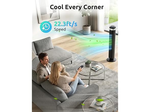 Zoolati Tower Fan for Bedroom
