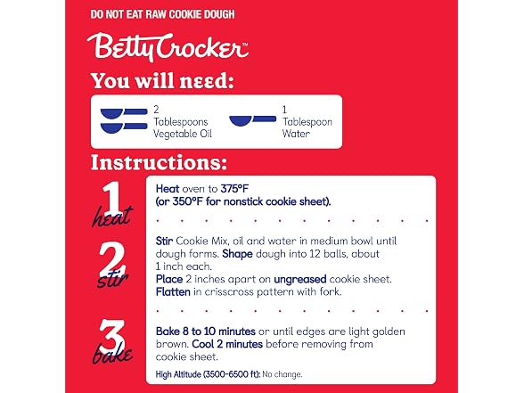 Betty Crocker Peanut Butter Cookie Mix,