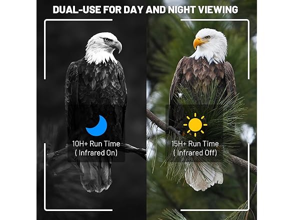 WOSPORTS 4K Night Vision Binoculars