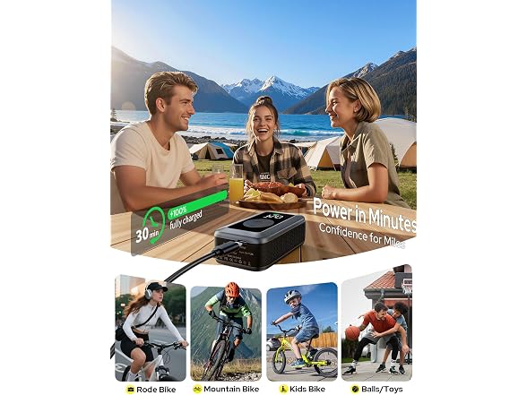 DSUY Mini Bike Tire Pump