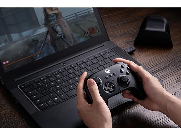 8BitDo Ultimate 3-Mode Controller, Hall Effect Joysticks, Pro Back Buttons, Wired Only for Xbox Series X|S & Xbox One, Compatibility with Apple, Windows & Android, Officially Licensed (Black) (Open Box)