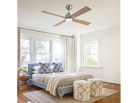 Parrot Uncle F6363SN110V 48" Ceiling Fan w/ Light