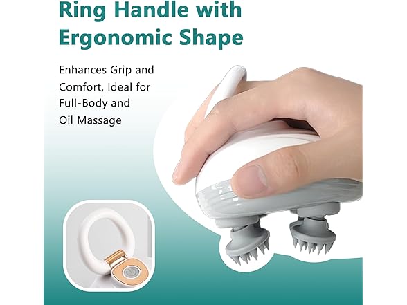 TISSCARE Electric Scalp Massager