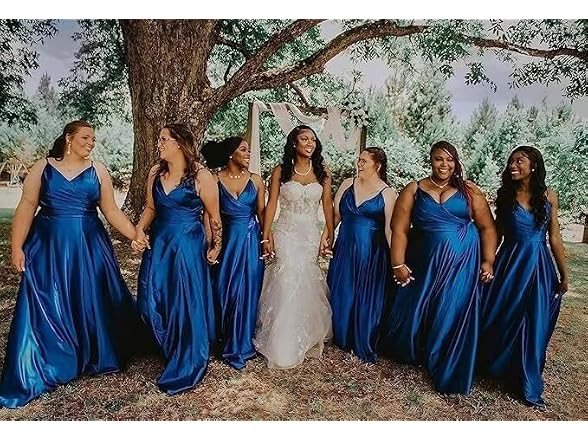 Ryanth Women (12) Satin Bridesmaid Dresses Dress