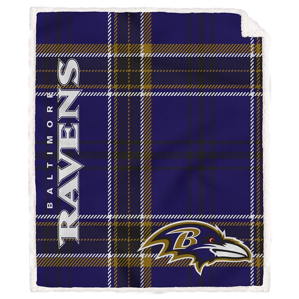 NFL Team Classic Plaid Throw 50x60 - Gallery 19