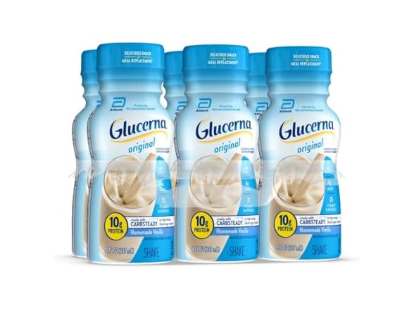 Glucerna Diabetes Shake, Vanilla 6 Pack