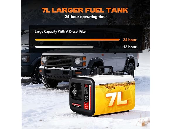 POXURIO Large Diesel Heater