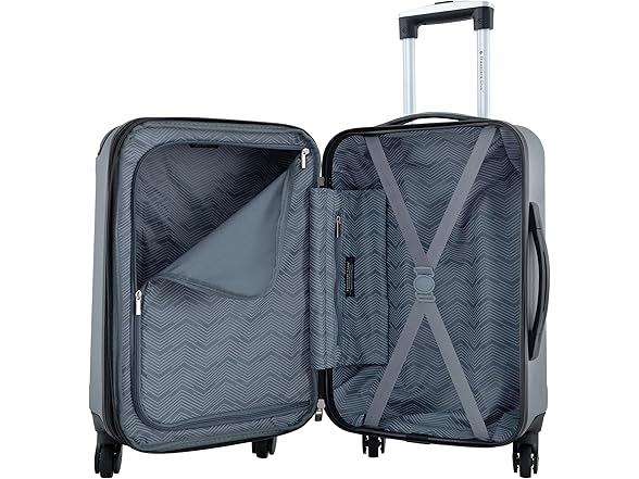 Travelers Club Travelers Club Chicago Hardside Expandab