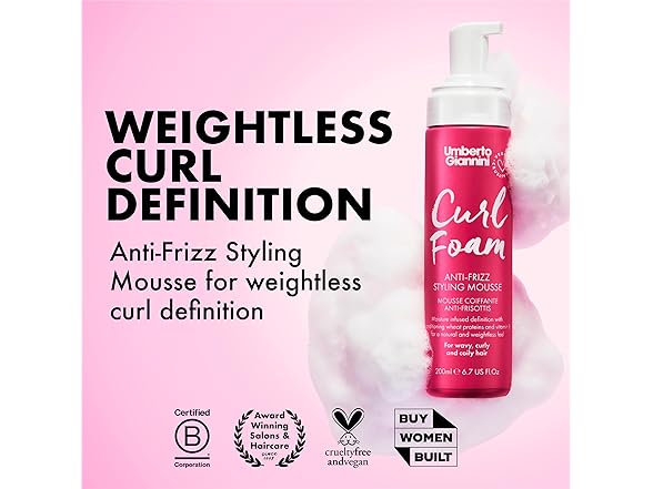 Umberto Giannini Curl Foam 7 fl Oz