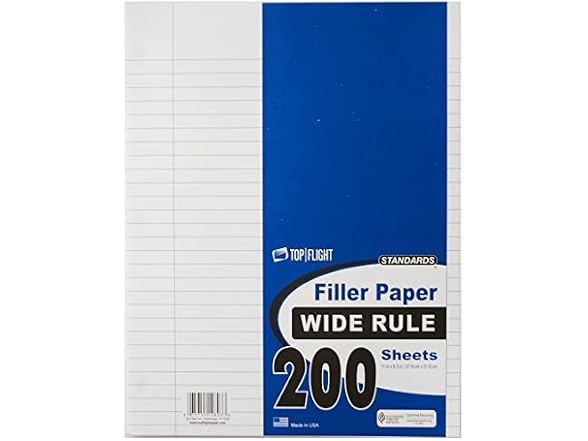 Top Flight Top Flight Filler Paper