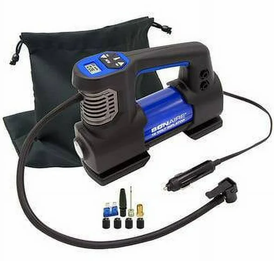 Bon-Aire DD24C Tire Inflator 12V Black and Blue - Gallery 5