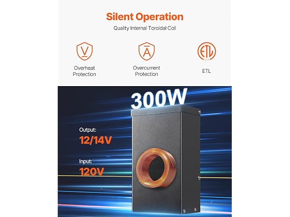 300W Low Voltage Landscape Transformer with