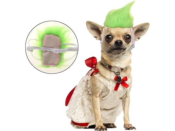 Ypser Mohawk Hairstyle Cat Wigs Dog Wigs