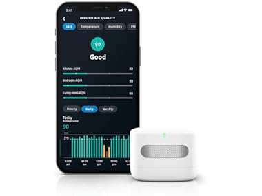 $39.99 Amazon Refurbished Amazon Smart Air Quality Monitor dealfomo