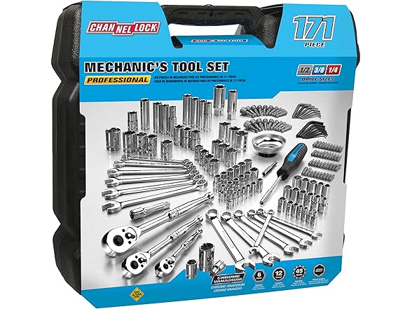 Channellock - 171-Pc Mechanics Tool Set (39053)