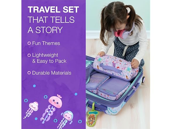 Traveler's Choice Kids JoJo the Bear's Travel Adventure, 6-Piece Set
