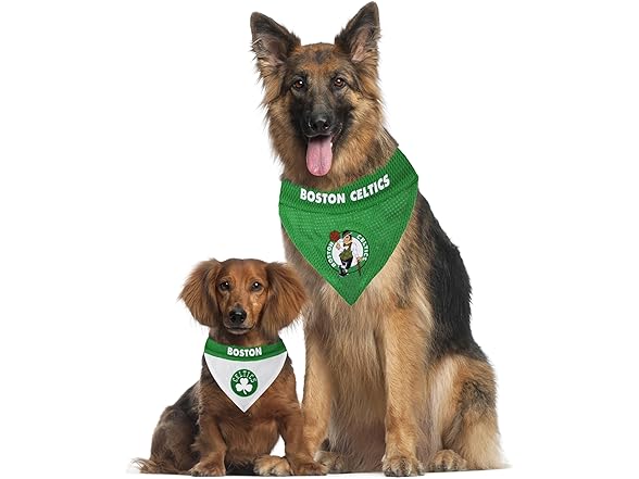 NBA Celtics Dog Bandana L/XL