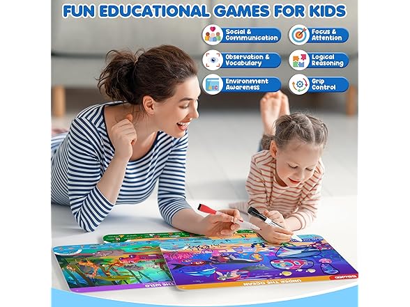 Search and Find Activity Books for Kids Ages 3-5
