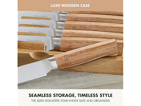 GreenPan Elite 8 Piece Steak Knife Set