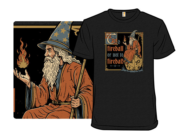 Medieval Wizard Fireball - Gallery 3
