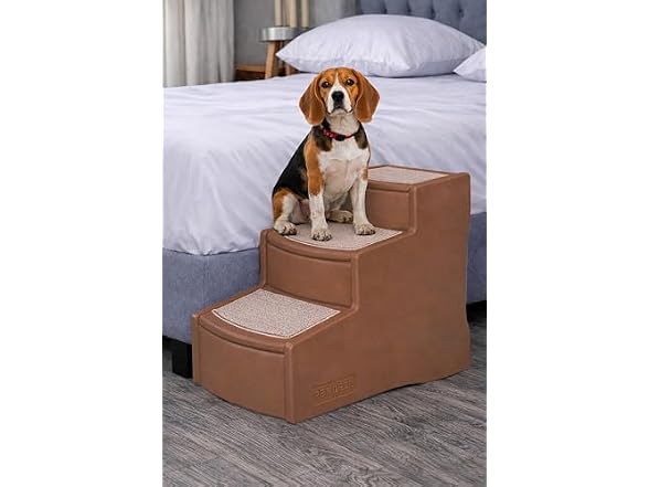 Pet Gear Easy Step III Pet Stairs, Caramel