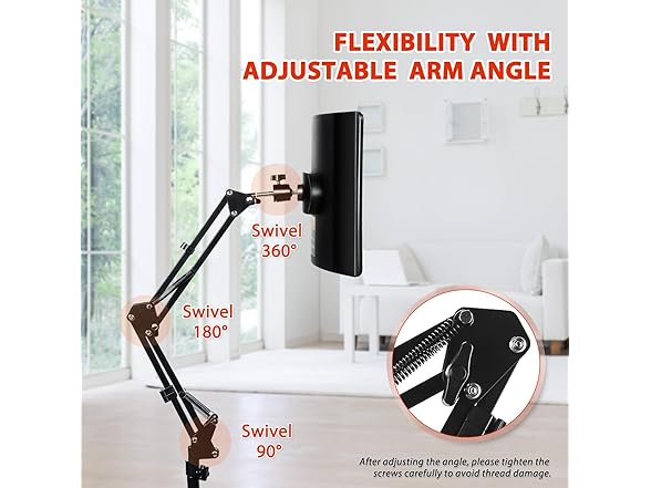 Viconor Red Light Therapy Lamp Black