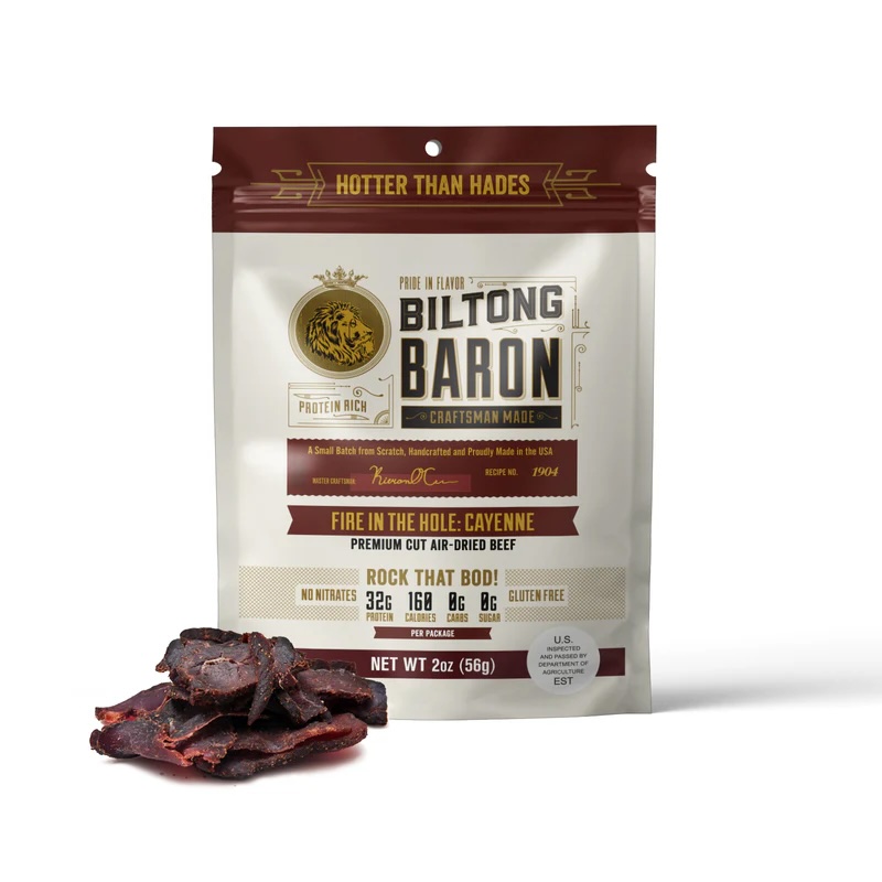 (6pk) Biltong Baron Premium Air-dried Beef Best Sellers - Gallery 12