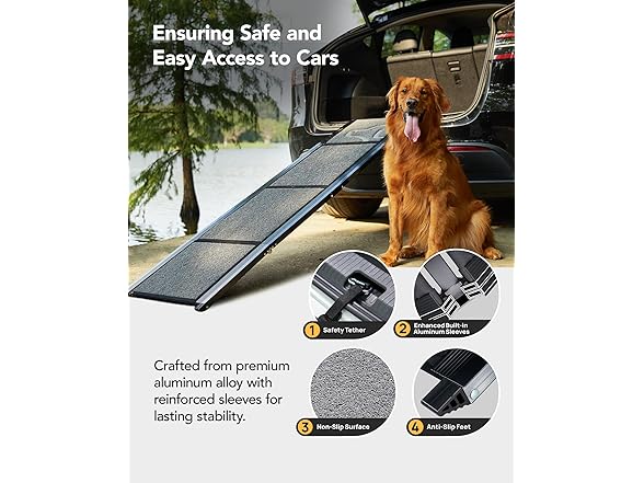 PetThem Dog Ramp for Car