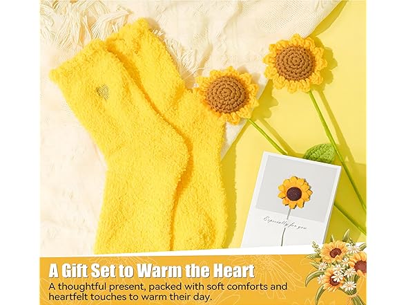 Sunflower Themed Relaxing Spa Gifts for Women