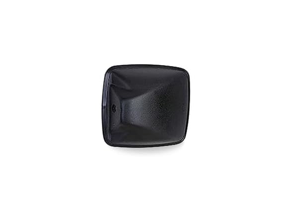Wide Angle Convex 6.5 X 6 Blk Plastc