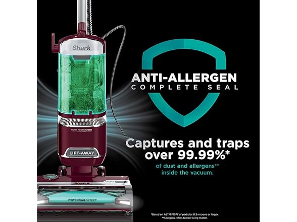 Shark Detect Lift-Away Corded Upright Vacuum