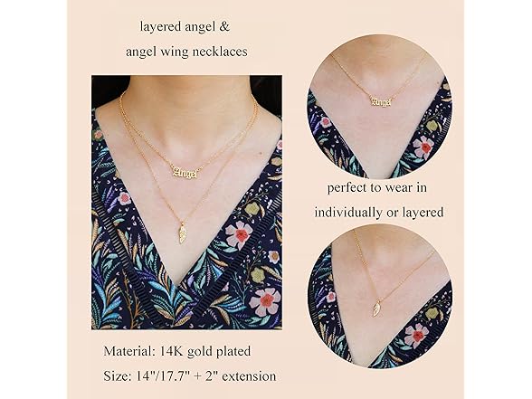 RZKING Guardian Angel Necklace