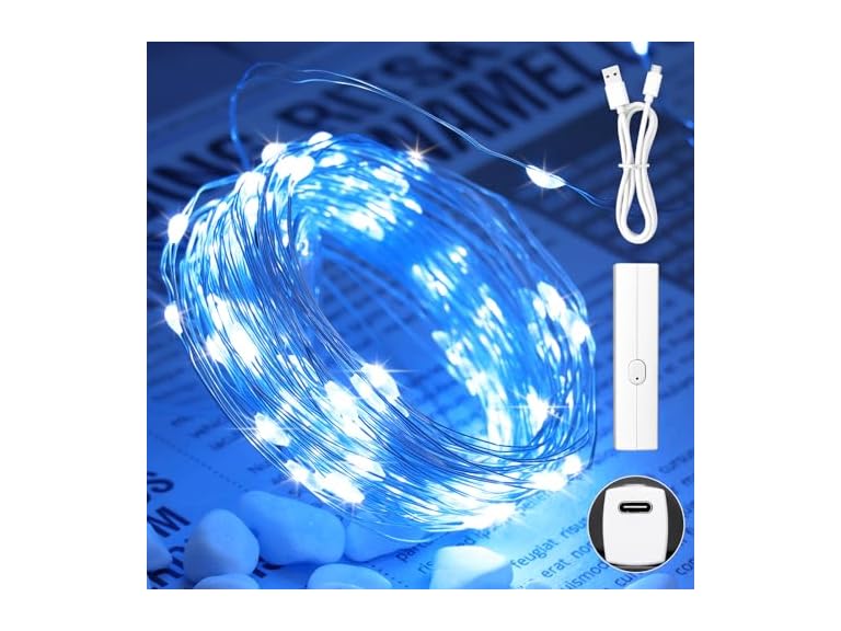 Lakumu KN0001 LED String Lights Battery Operated