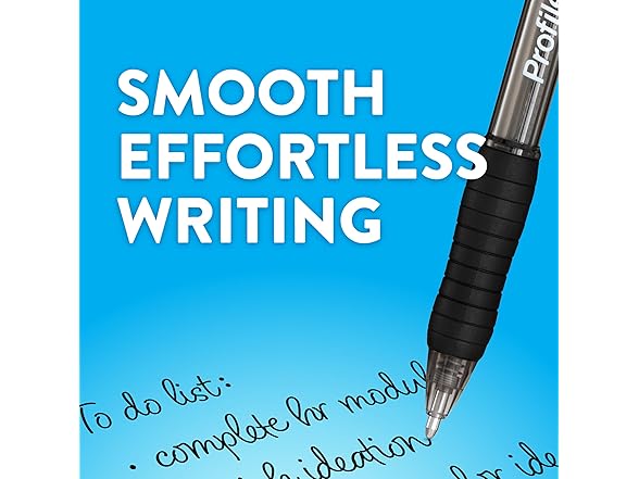 Paper Mate Profile Retractable Ballpoint Pen, 12 Count