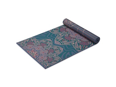 $16.99, Was $39.98, 57% Off! Gaiam Yoga Mat, Jade Salutation, 6mm dealfomo