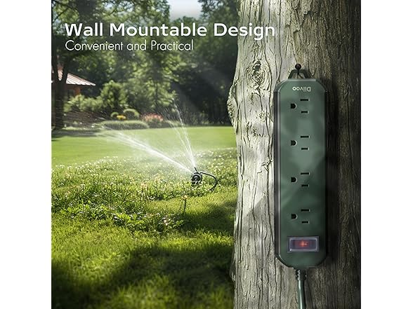 Diivoo Outdoor Power Strip