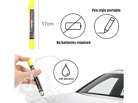 Paint Thickness Tester Meter