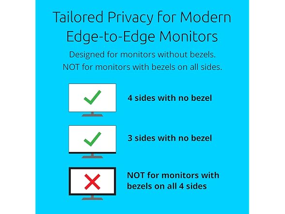 Kensington Edge-to-Edge Privacy Screen 23.8 inch